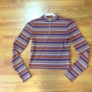 Long sleeve striped shirt